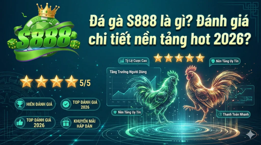 Đá gà S888 là gì? Đánh giá chi tiết nền tảng hot 2026
