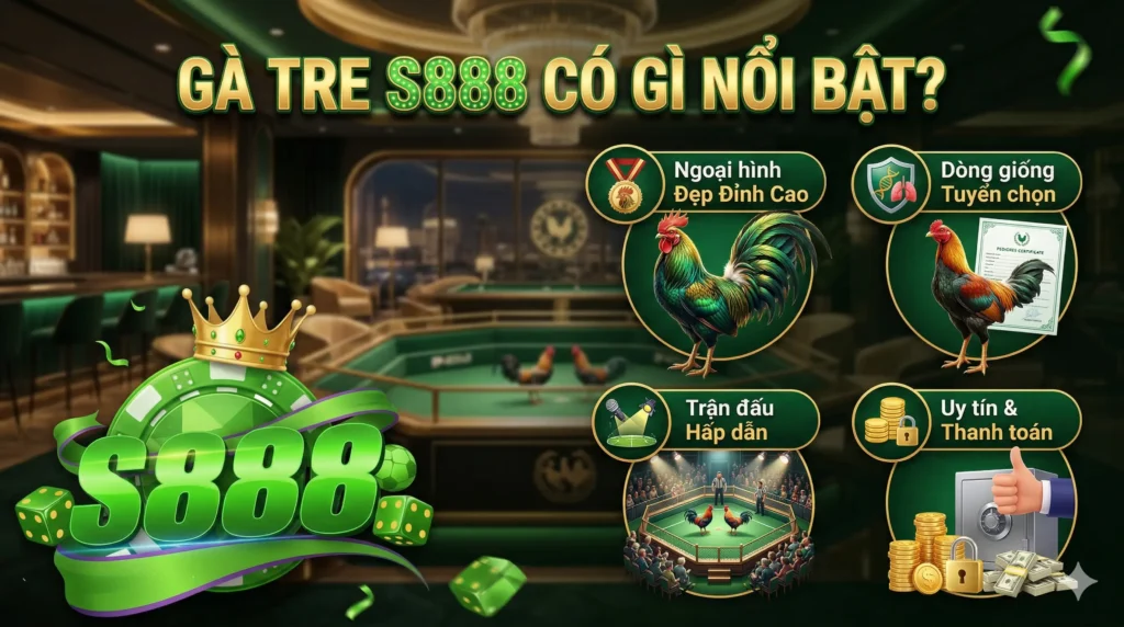 Gà tre S888 có gì nổi bật?