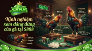 Kinh nghiệm xem dáng đứng của gà tại S888