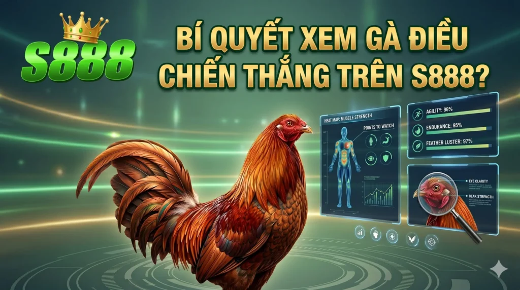 Bí quyết xem gà điều chiến thắng trên S888