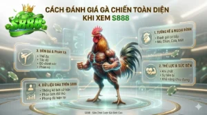 Cách đánh giá gà chiến toàn diện khi xem S888